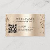 Professionele Charcuterie Catering Grazing Board Visitekaartje (Achterkant)