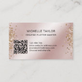 Professionele Charcuterie Catering Grazing Board Visitekaartje (Achterkant)