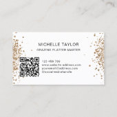 Professionele Charcuterie Catering Grazing Board Visitekaartje (Achterkant)