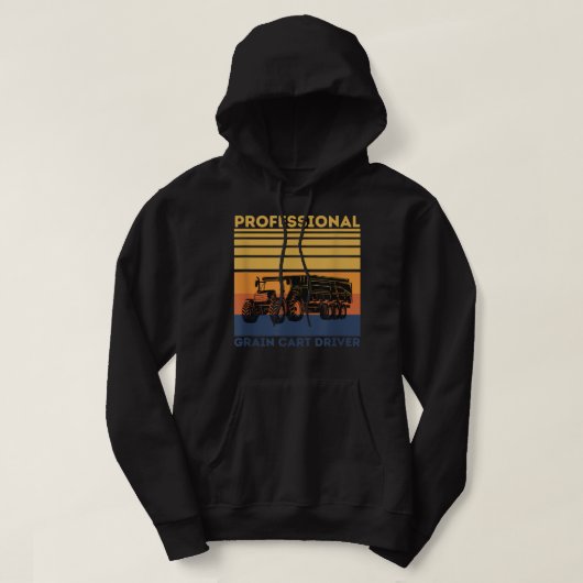 Professionele chauffeur voor korrelwagen hoodie (Design voorkant)