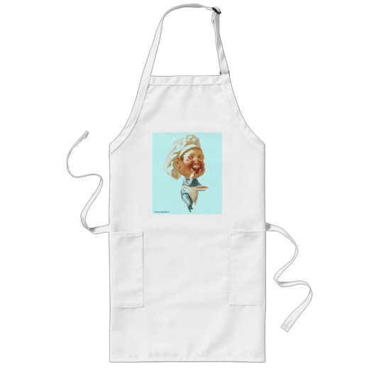 Professionele Chef's Apron - Long - Whimsical - Fu Lang Schort (Voorkant)