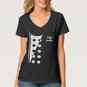 Professionele chefsschort voor cateraar t-shirt