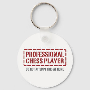 Professionele Chess Player Sleutelhanger
