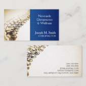 Professionele chiropractor, GezondheidsVisitekaart Visitekaartje (Voorkant / Achterkant)