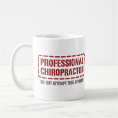 Professionele chiropractor koffiemok (Links)