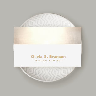Professionele Classy gouden rand Visitekaartje