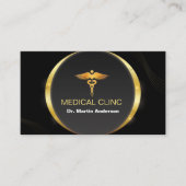 Professionele Classy Medische Dokterskliniek Contactkaartje (Voorkant)