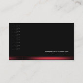 Professionele coach | American Football Sport Visitekaartje (Achterkant)