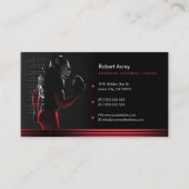 Professionele coach | American Football Sport Visitekaartje (Voorkant)