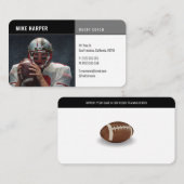 Professionele coach | Rugby Master Sport Visitekaartje (Voorkant / Achterkant)