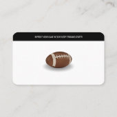 Professionele coach | Rugby Master Sport Visitekaartje (Achterkant)