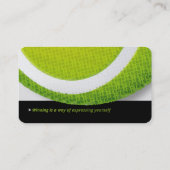 Professionele coach | Toennis Master Sport Visitekaartje (Achterkant)