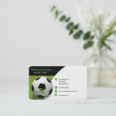 Professionele coach | Voetsport Visitekaartje (Staand voorkant)