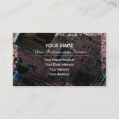 Professionele computerhardwareexperts visitekaartje (Achterkant)