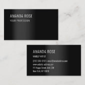 Professionele consultancyminimalistische elegant z visitekaartje (Voorkant / Achterkant)