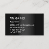 Professionele consultancyminimalistische elegant z visitekaartje (Achterkant)