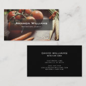 Professionele Consultant Diëtist Voedingscoach Visitekaartje (Voorkant / Achterkant)