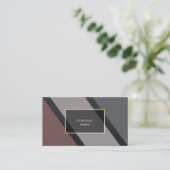 Professionele consultant visitekaartje (Staand voorkant)