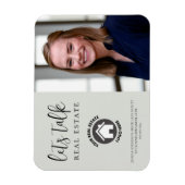 Professionele contactinfo foto Real Estate Magneet (Verticaal)