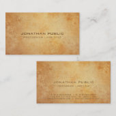 Professionele Creatieve Historische Duidelijke Lux Visitekaartje (Voorkant / Achterkant)