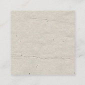 Professionele Creatieve Historische Gebruikte Kij Vierkante Visitekaartje (Achterkant)