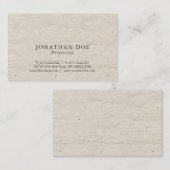 Professionele Creatieve  Historische Gebruikte Kij Visitekaartje (Voorkant / Achterkant)