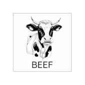 Professionele Custom Beef Bruiloft Maaltijd Keuze Rubberstempel (Afrduk)
