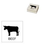 Professionele Custom Beef Bruiloft Maaltijd Keuze Rubberstempel (Gestempeld)