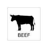 Professionele Custom Beef Bruiloft Maaltijd Keuze Rubberstempel (Afrduk)