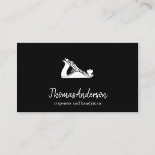 Professionele Custom Black Building Bouw Visitekaartje