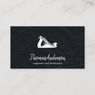 Professionele Custom Black Building Bouw Visitekaartje