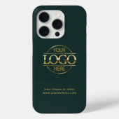 Professionele Custom Business Logo Donkergroen Hoe Case-Mate iPhone Case (Achterkant)