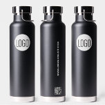 Professionele Custom Business logo QR code website Waterfles<br><div class="desc">Maak een gewaagde verklaring met onze Professional Business logo Custom QR code website Water Bottle. Deze strakke en stijlvolle waterfles biedt het perfecte canvas om uw zakelijke logo te laten zien en uw merkzichtbaarheid te verbeteren. Door uw zakelijke logo op deze waterfles te plaatsen, creëer u niet alleen een professionele...</div>