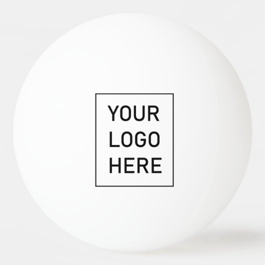 Professionele Custom Company Logo Business Pingpongbal (Achterkant)