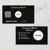 Professionele Custom Visitekaartjes Modern & Slank (Voorkant / Achterkant)