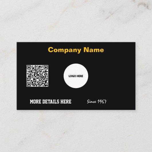 Professionele Custom Visitekaartjes Modern & Slank (Voorkant)