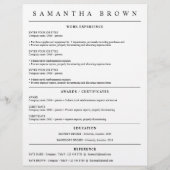 Professionele cv-toepassing voor moderne taken (Achterkant)