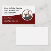 Professionele dakbedekking nieuwe Visitekaartjes (Voorkant / Achterkant)