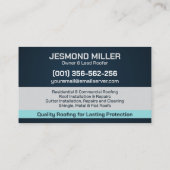 Professionele dakbedekking - Roofer Visitekaartje (Achterkant)