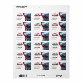 Professionele Dakbedekking Services van Red Roofin Etiket (Full Sheet)