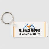 Professionele dakbedekking sleutelhanger (Achterkant)