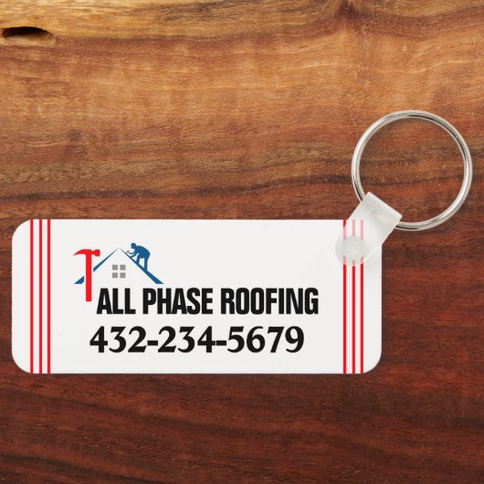 Professionele dakbedekking sleutelhanger (Voorkant)