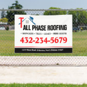 Professionele dakbedekking spandoek (Insitu)