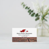 Professionele dakbedekking visitekaartje (Staand voorkant)