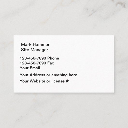 Professionele dakbedekking visitekaartje (Achterkant)