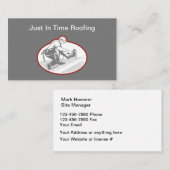 Professionele dakbedekking visitekaartje (Voorkant / Achterkant)
