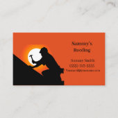 Professionele dakbedekking visitekaartje (Voorkant)