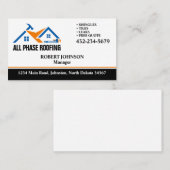 Professionele dakbedekking visitekaartje (Voorkant / Achterkant)