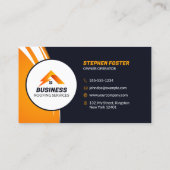 Professionele dakconstructie dakgoot gordels visitekaartje (Achterkant)