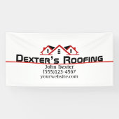 Professionele dakpannen spandoek (Horizontaal)